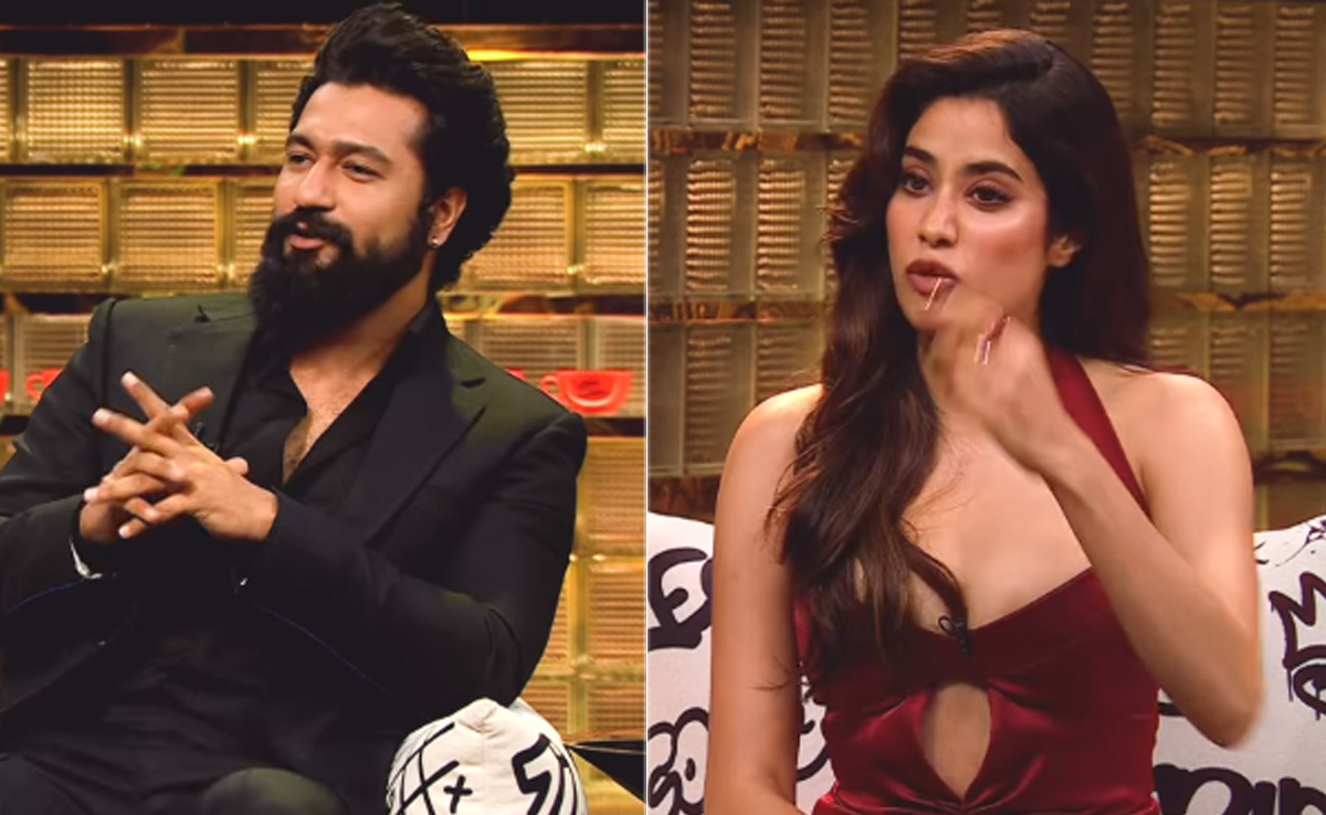 <i>Koffee With Karan 8</i>: Jahnvi Kapoor, Vicky Kaushal And Others Feature In Newest Promo