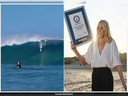 Australian Surfer Laura Enever Conquers 43.6-Foot Wave, Sets New Women's Surfing Record Australian Surfer Laura Enever Conquers 43.6-Foot Wave, Sets New Women's Surfing Record