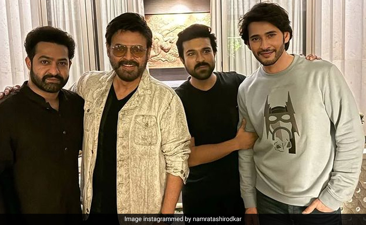 At Ram Charan And Wife Upasana's Diwali Party - Jr NTR, Mahesh Babu And Others