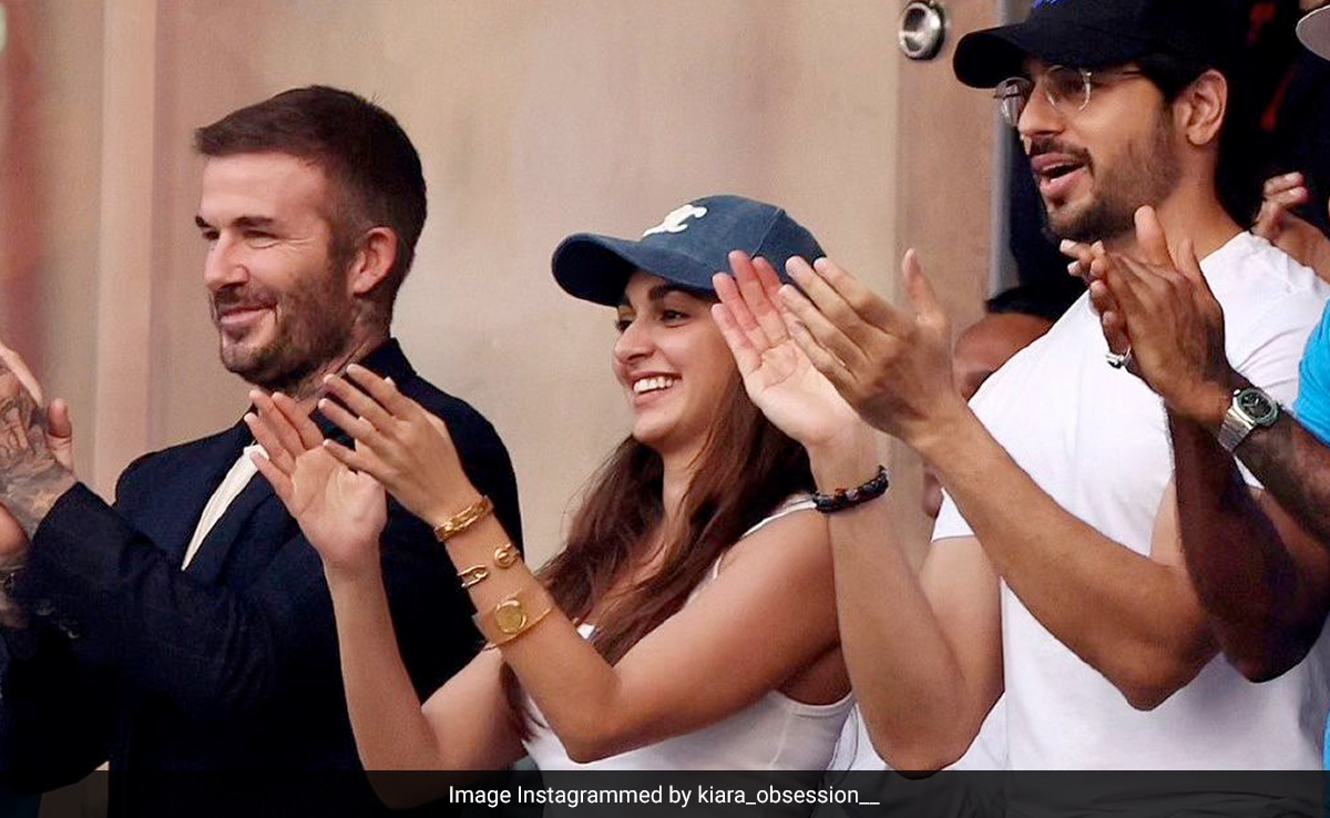 It Was A Cricket Match But Kiara Advani And Sidharth Malhotra Twinning In Cool Casuals Were Absolute Goals