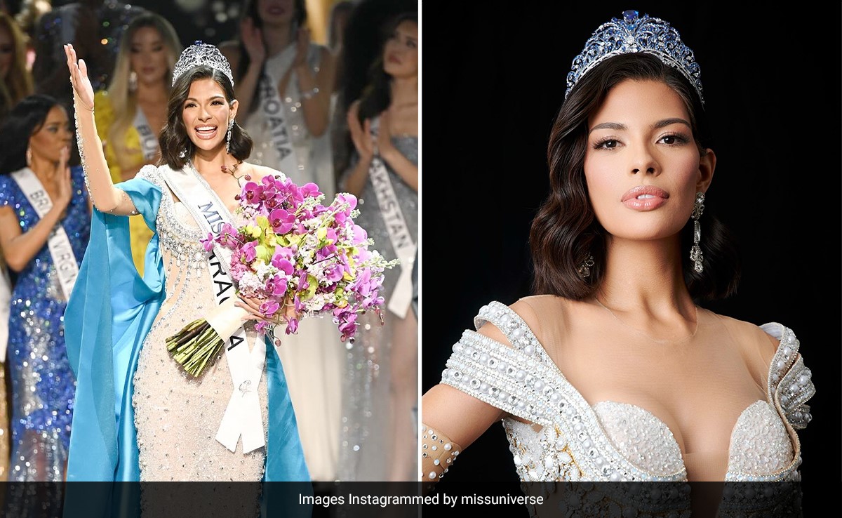 Nicaragua's Sheynnis Palacios In A Majestic Bejewelled Gown Takes The Crown As Miss Universe 2023 Winner