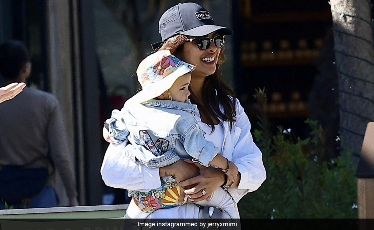 Aww-Dorable New Pics Of Priyanka Chopra Walking The Streets Of Los Angeles With Daughter Malti Marie