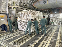 India's Second Batch Of Humanitarian Aid For Palestine Arrives In Egypt