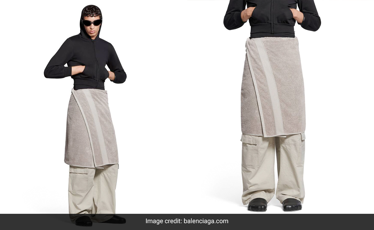 Balenciaga Launches Towel Skirt At Rs 76,000, IKEA Mocks With Their Version