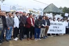 Why Medical Students Of Manipur's Churachandpur Are Protesting Again Why Medical Students Of Manipur's Churachandpur Are Protesting Again