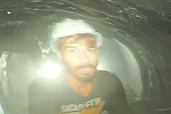 First Visuals Of Workers Trapped In Uttarkashi Tunnel For 10 Days First Visuals Of Workers Trapped In Uttarkashi Tunnel For 10 Days