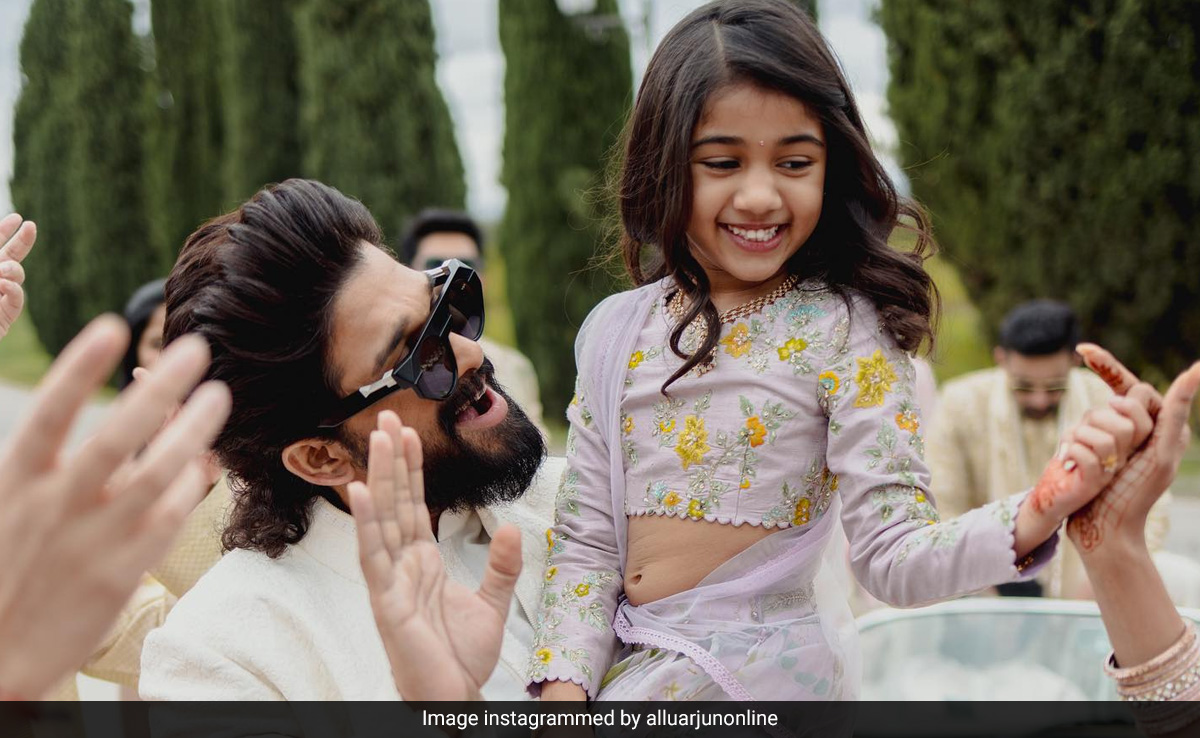 To "Joy" Arha, An Adorable Birthday Message From Dad Allu Arjun