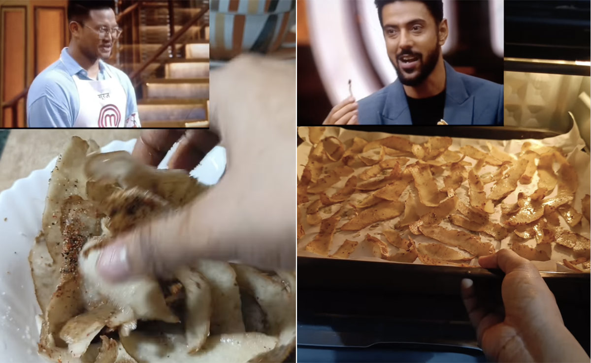 Watch: Potato Peel Dish Wows MasterChef India Judges, Recipe Gets 73 Million Views