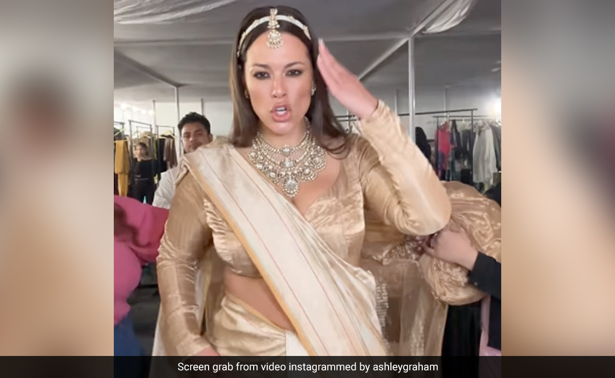 Supermodel Ashley Graham's Version Of "Just Looking Like A Wow." Ranveer Singh Made Her Do It
