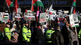 "Stop War On Gaza": Tens Of Thousands At Pro-Palestinian Rally In London