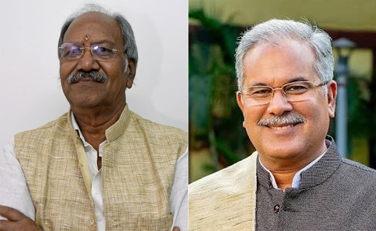 CG Election: बृजमोहन अग्रवाल ने सीएम को दी चुनौती, बोले- 'मेरे खिलाफ चुनाव लड़ें और जीतकर दिखाएं बघेल'