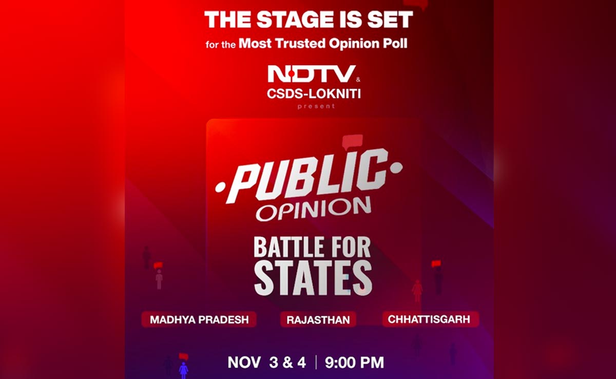 NDTV's Opinion Poll On Rajasthan Election: Results Tonight At 9