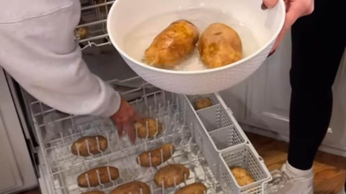Women Wash Potatoes In Dishwasher, Calls It “Dumbest Idea” NDTV Food