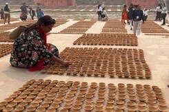 Ground Report: Ayodhya Potters Work Overtime To Make Lakhs Of Diyas For World Record Ground Report: Ayodhya Potters Work Overtime To Make Lakhs Of Diyas For World Record