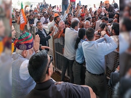 "When We Got His Blessings...": 95-Year-Old BJP Leader Makes PM Modi Emotional "When We Got His Blessings...": 95-Year-Old BJP Leader Makes PM Modi Emotional