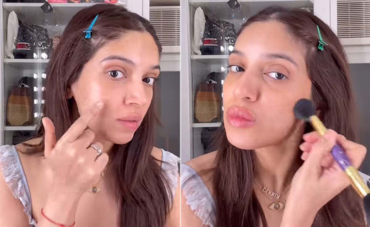 Bhumi Pednekar's Latest Get Ready With Me Video Is A Perfect Lesson In Doing Dewy Glam Right