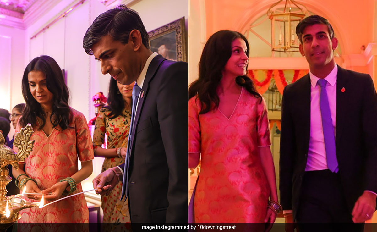 Akshata Murty Is A Picture Of Power And Ethnic Elegance In A Pink Brocade Suit Set