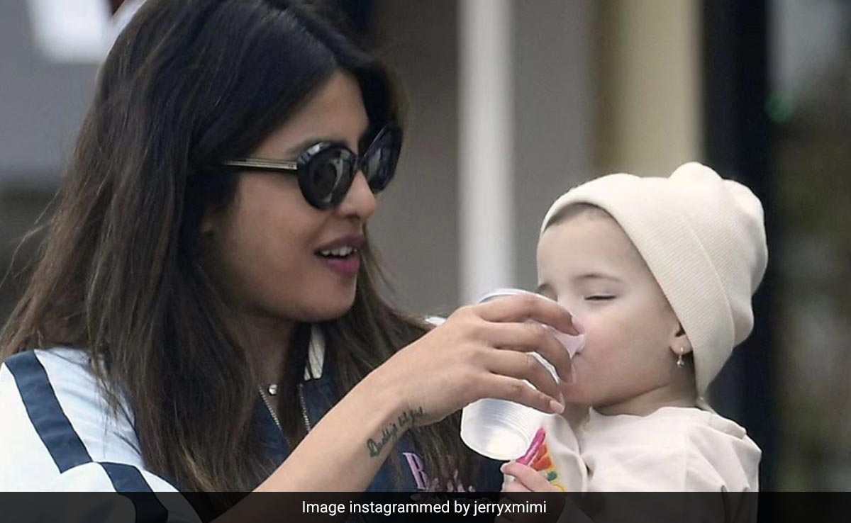 Mom Priyanka Chopra's Day Out With Daughter Malti Marie In Los Angeles. See Pics