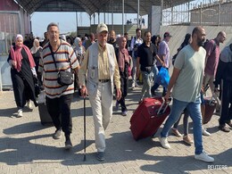 100 British Nationals Have Left Gaza For Egypt: UK Minister 100 British Nationals Have Left Gaza For Egypt: UK Minister