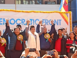 Bhaichung Bhutia Merges His Party With Sikkim Democratic Front Bhaichung Bhutia Merges His Party With Sikkim Democratic Front