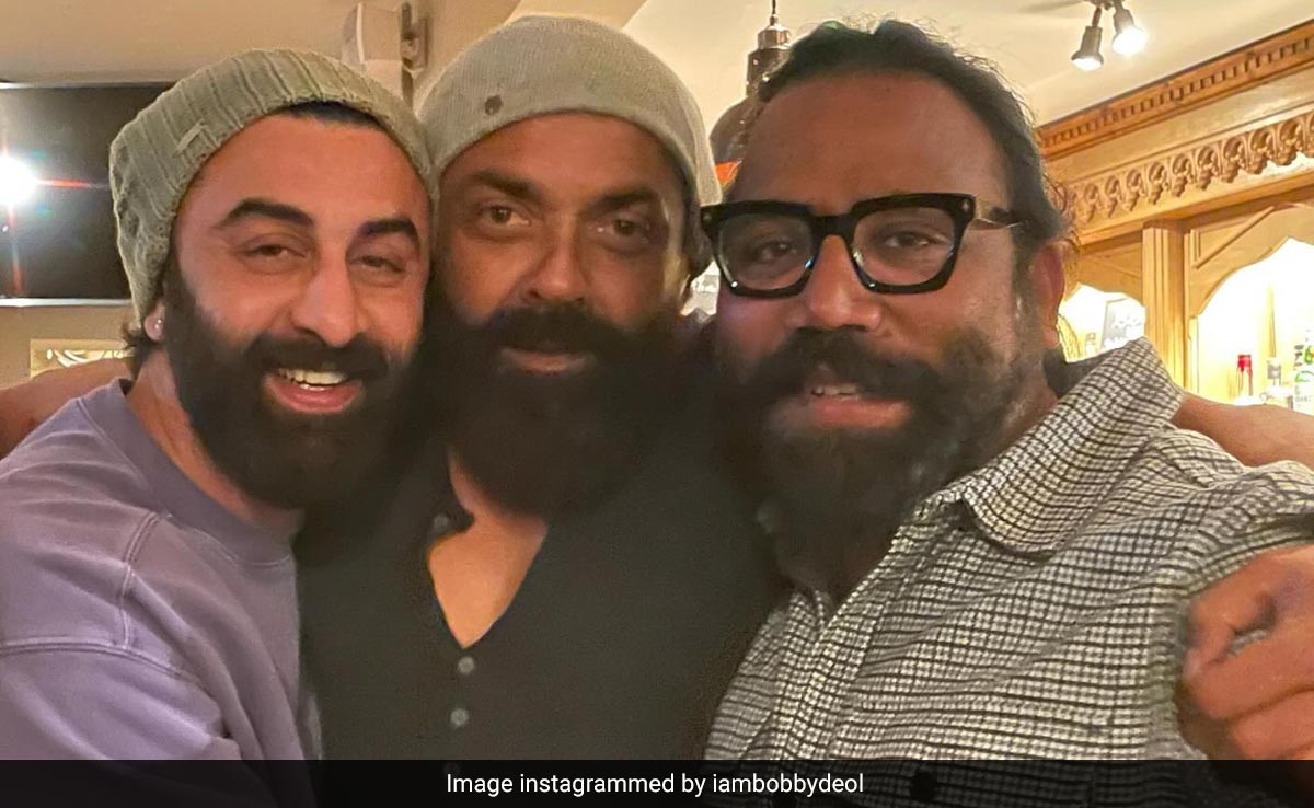 Bobby Deol In A Pic With "Two Most Talented And Humble Souls" Ranbir Kapoor And Sandeep Reddy Vanga