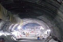 First Look Inside The Tunnel Where 41 Were Trapped For 17 Days First Look Inside The Tunnel Where 41 Were Trapped For 17 Days