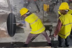 Trapped Tunnel Workers Just 5 Meters Away As Rescuers Dig Through Rubble Trapped Tunnel Workers Just 5 Meters Away As Rescuers Dig Through Rubble