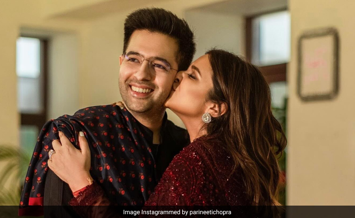 Diwali 2023: Raghav Chadha's Fab Caption For Wife Parineeti Chopra - "My Firecracker"