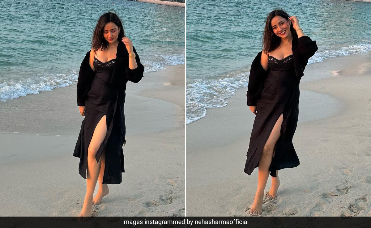 Neha Sharma's Birthday By The Beach In A Black Dress Is How We Want To Stylishly Turn A Year Older Too