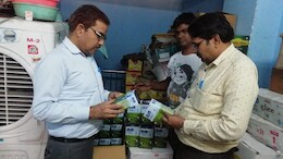 Rajasthan News: दिवाली से पहले खाद्य सुरक्षा टीम की कार्यवाही, बड़ी मात्रा में नकली घी और पाम ऑयल किया जब्त