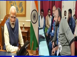 PM Modi ने उत्तरकाशी की सिल्कयारा सुरंग से बचाए गए श्रमिकों से टेलीफोन पर की 'दिल की बात', सुनिए क्या कहा? PM Modi ने उत्तरकाशी की सिल्कयारा सुरंग से बचाए गए श्रमिकों से टेलीफोन पर की 'दिल की बात', सुनिए क्या कहा?