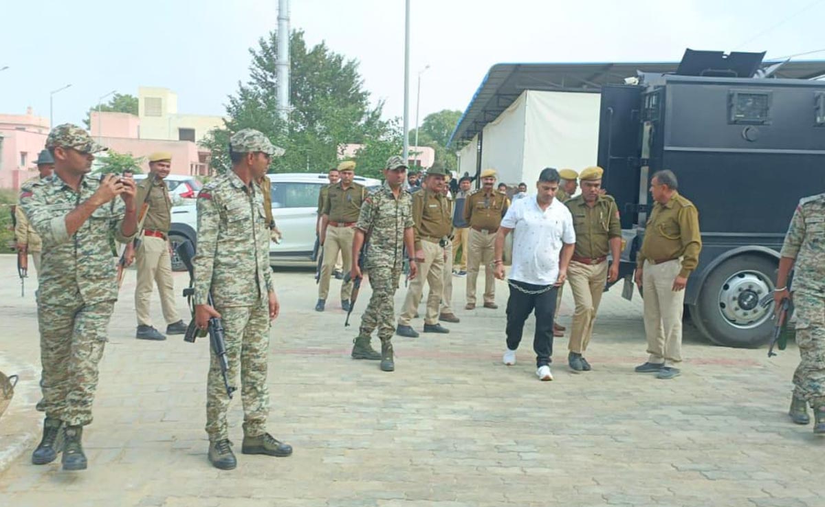 सिद्धू मूसेवाला हत्याकांड में शामिल हिस्ट्रीशीटर अरशद और आनन्दपाल का भाई विक्की कोर्ट में पेश, छावनी बनी कचहरी