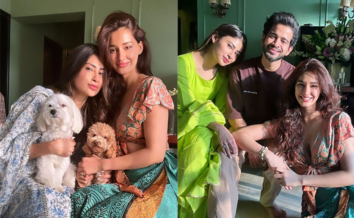 Disha Patani And Mouni Roy Skip The Glitz For Breezy Ethnic Festive Looks To Celebrate Diwali 2023