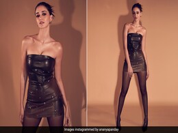 Ananya Panday's Rs 18K Leather LBD Is The Only Party Staple We Need This Season Ananya Panday's Rs 18K Leather LBD Is The Only Party Staple We Need This Season