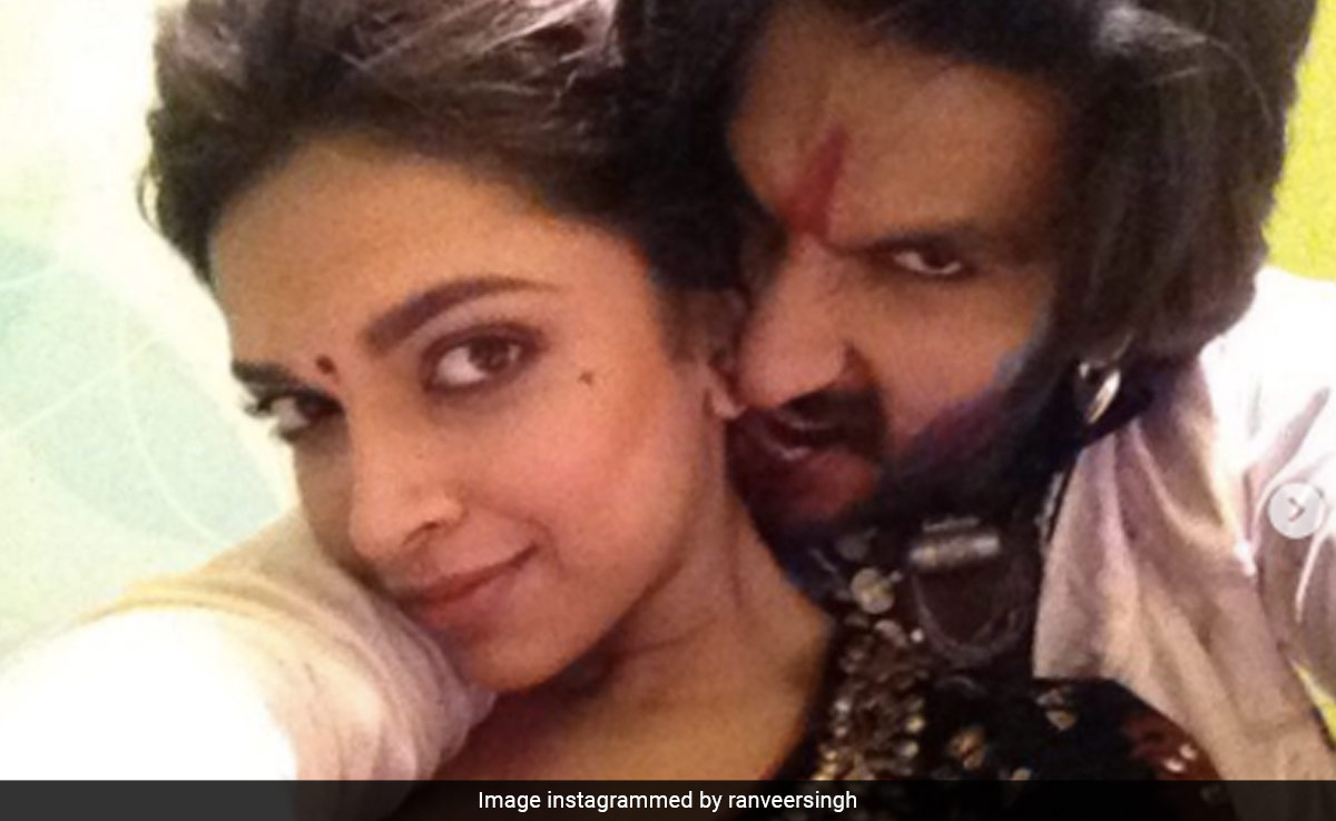 Deepika Padukone And Ranveer Singh's BTS Pics Of <i>Ram-Leela</i>, "The One That Changed Their Lives." Bonus - Priyanka Chopra