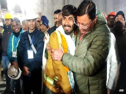 "Your Prayers Reached To God": Uttarakhand Chief Minister On Tunnel Rescue "Your Prayers Reached To God": Uttarakhand Chief Minister On Tunnel Rescue