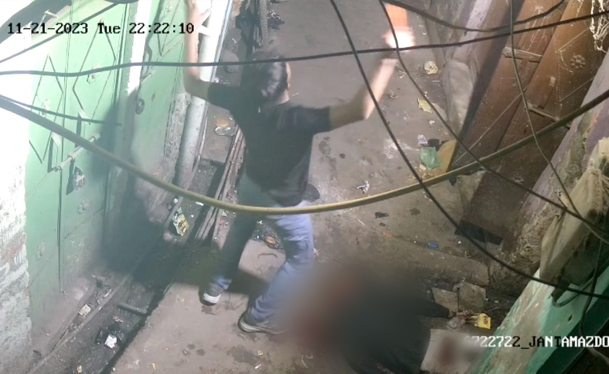 On Camera, Boy Strangles Man, Then Stabs Him 60 Times, Dances Over Body