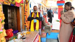 President Droupadi Murmu Offers Prayers At Badrinath Temple In Uttarakhand