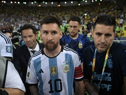 Watch: Lionel Messi Stunned As Police Hit Argentina Fans With Sticks In World Cup Qualifier vs Brazil
