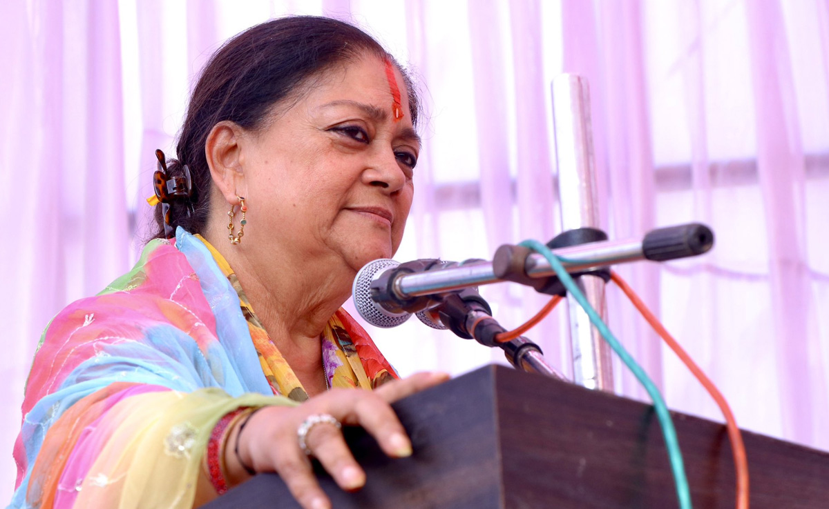 People Of Rajasthan Have Endorsed PM Modi's Vision: Vasundhara Raje