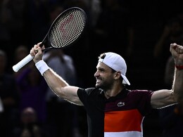 Grigor Dimitrov Holds Off Stefanos Tsitsipas To Reach Paris Masters Final