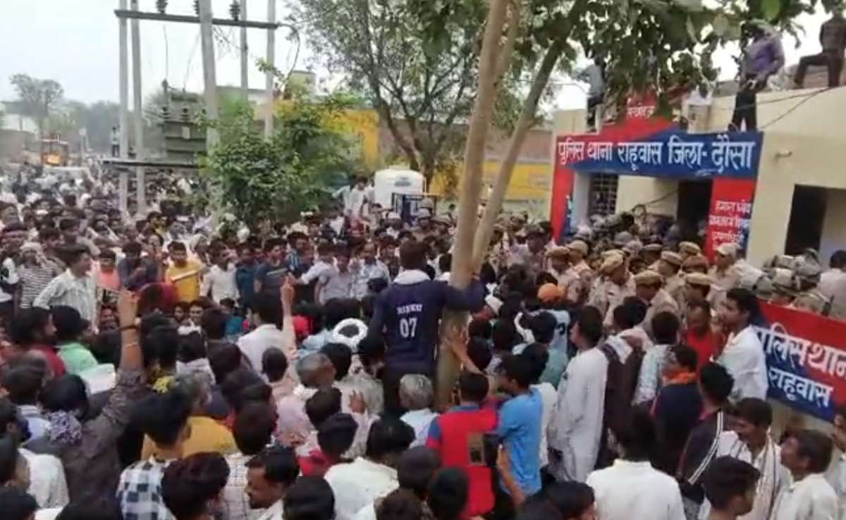 दौसा रेप केस से राजस्थान में बवाल, मौके पर पहुंचे किरोड़ी लाल, बेनीवाल बोले- 'ये सरकार पर बड़ा दाग'