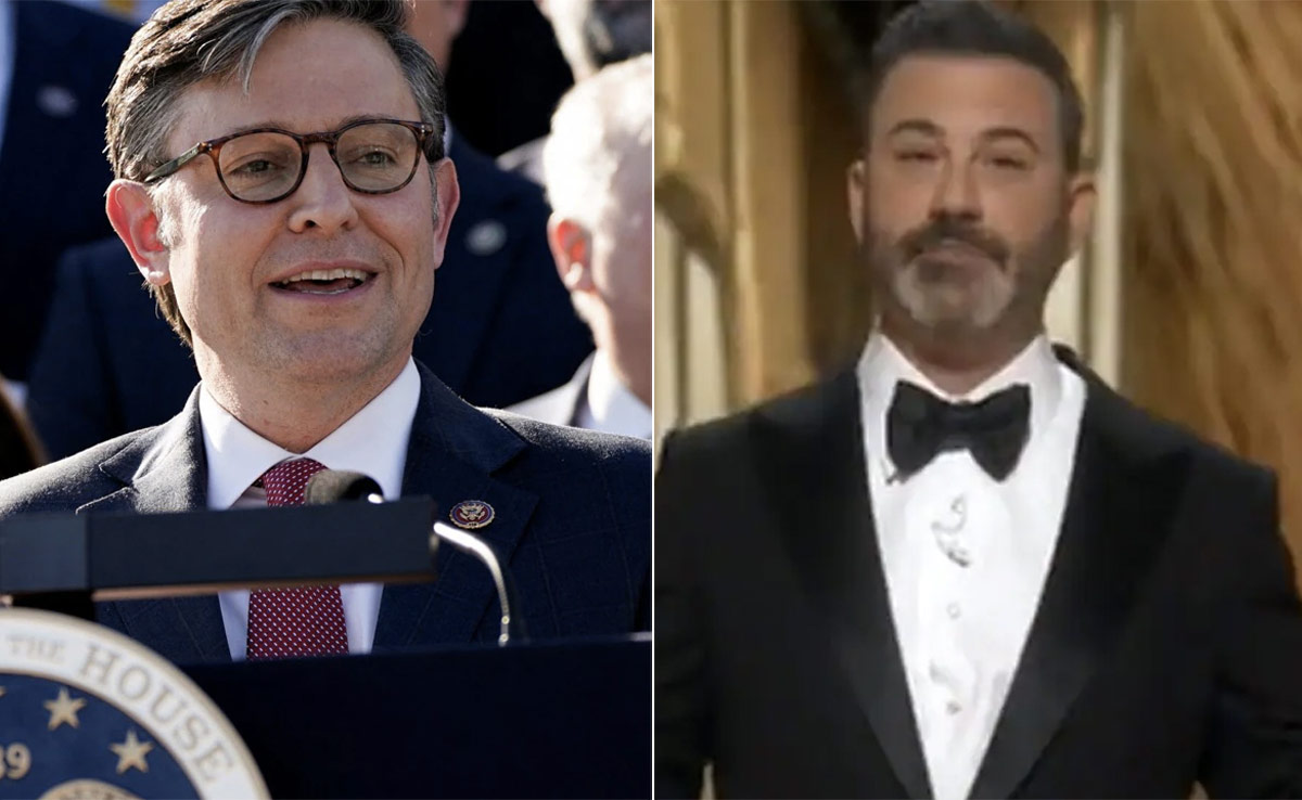 Jimmy Kimmel Mocks US House Speaker Mike Johnson Over His Father-Son Porn Habits
