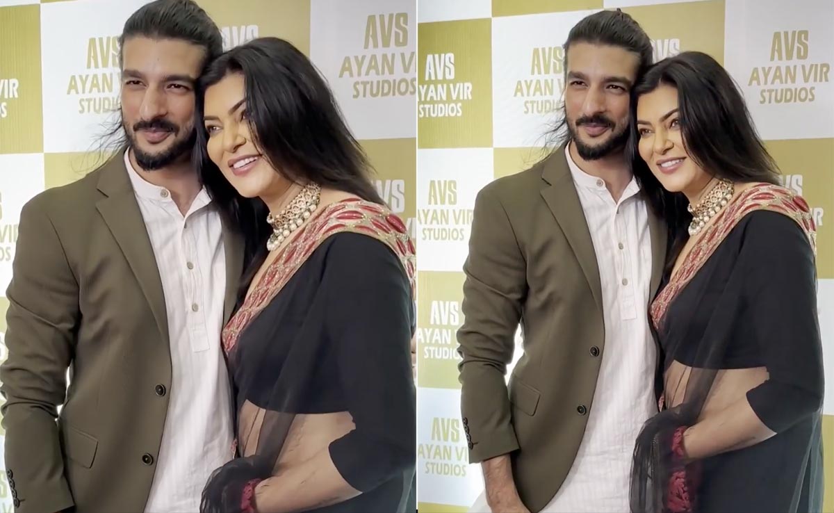 Sushmita Sen And Rohman Shawl's Ethnic Wear Served Major Couple Style Goals At This Diwali Bash