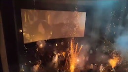 Video: Salman Khan's 'Tiger 3' On Screen, Firecrackers Inside Theatre