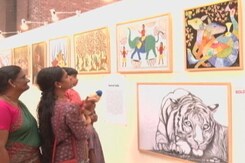 Art Exhibition In Delhi Brings Alive Tribal-Wildlife Bond Art Exhibition In Delhi Brings Alive Tribal-Wildlife Bond