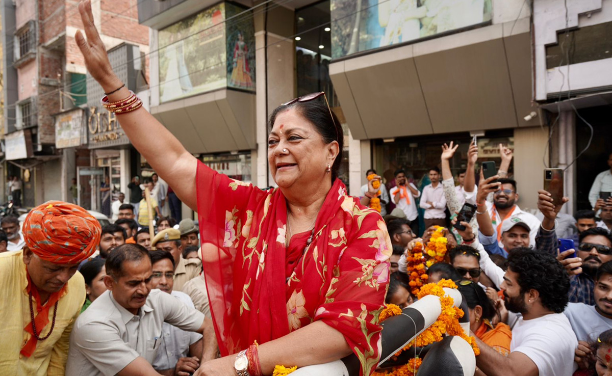Vasundhara Raje Net Worth: 3 किलो से अधिक सोना, 15 किलो चांदी रखती हैं वसुंधरा राजे, कुल संपत्ति 5.50 करोड़ की