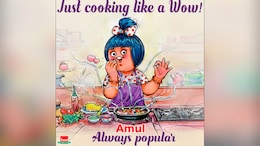 "Just Cooking Like A Wow": Amul Joins The Viral Trend