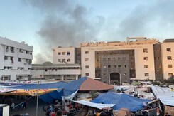 Gaza: At Least 22 Killed In Strikes Near Hospital Gaza: At Least 22 Killed In Strikes Near Hospital