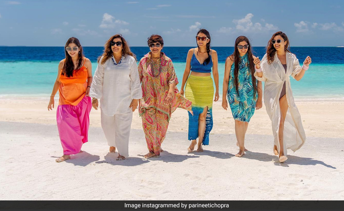 Parineeti Chopra's "Coolest" Holiday Throwback With Mom And Mother-In-Law